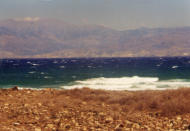 Insel Chrisi - steifer Nordwind von Kreta